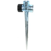 Leszúrótüske fém, 2 utas