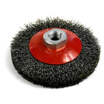 Csészekefe 100mm M14x2, hullámos 100mm