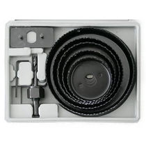 Körkivágó készlet 8 részes 64-127 mm