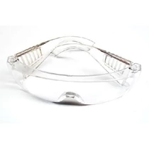 Védőszemüveg víztiszta lencsével