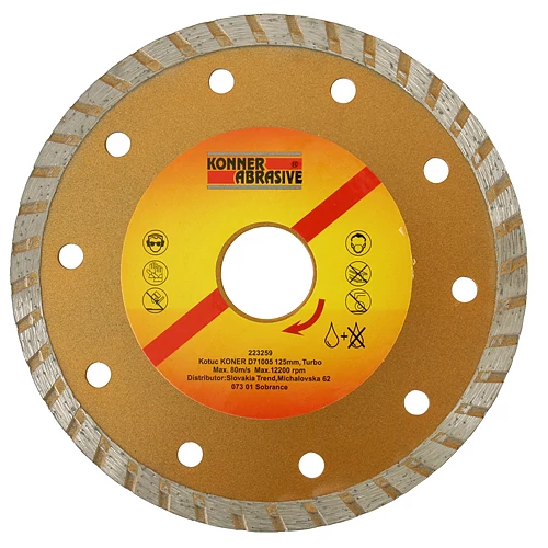 Gyémántvágó Ø 230mm Turbo