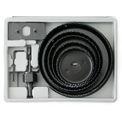 Körkivágó készlet 8 részes 64-127 mm